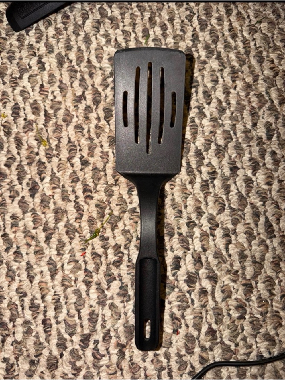 The Pampered Chef Black Slotted Turner Spatula